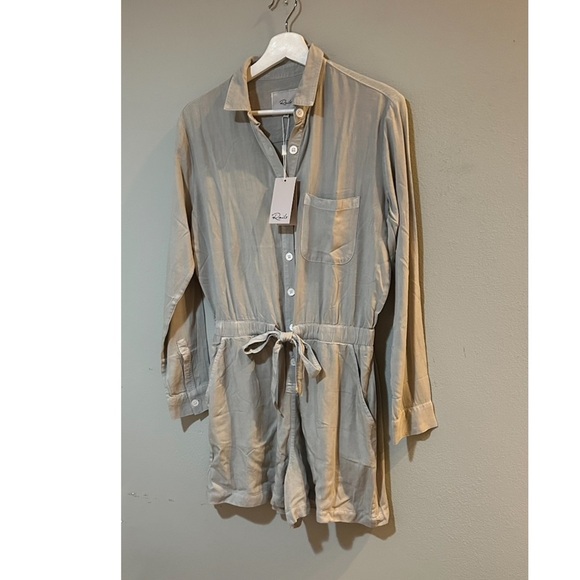 Rails Kennedy Romper in Mint. - Picture 6 of 7